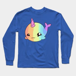 Cutie Narwhal Long Sleeve T-Shirt